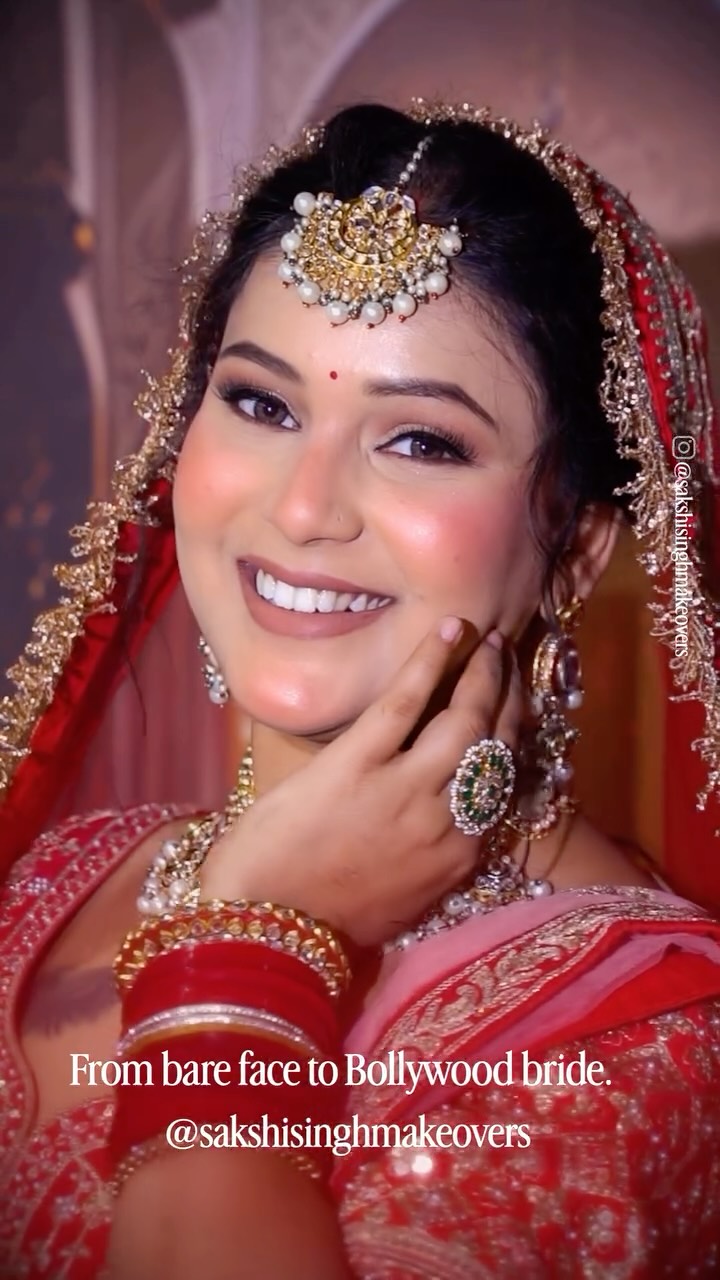 Reception Makeup Look