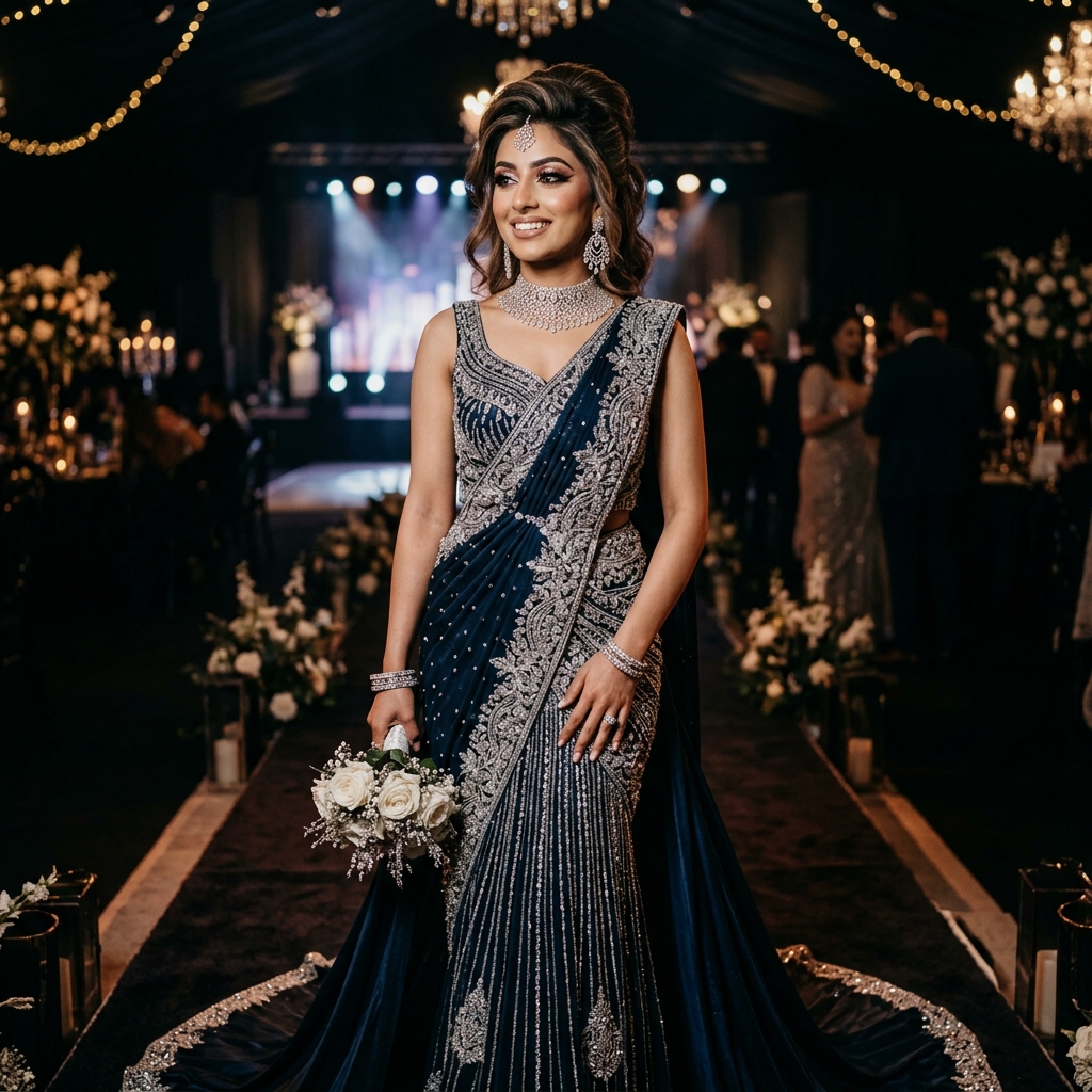 Reception Makeup Look