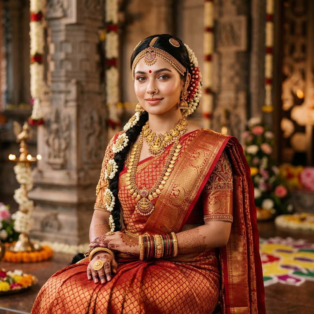 South Indian Bridal Makeup